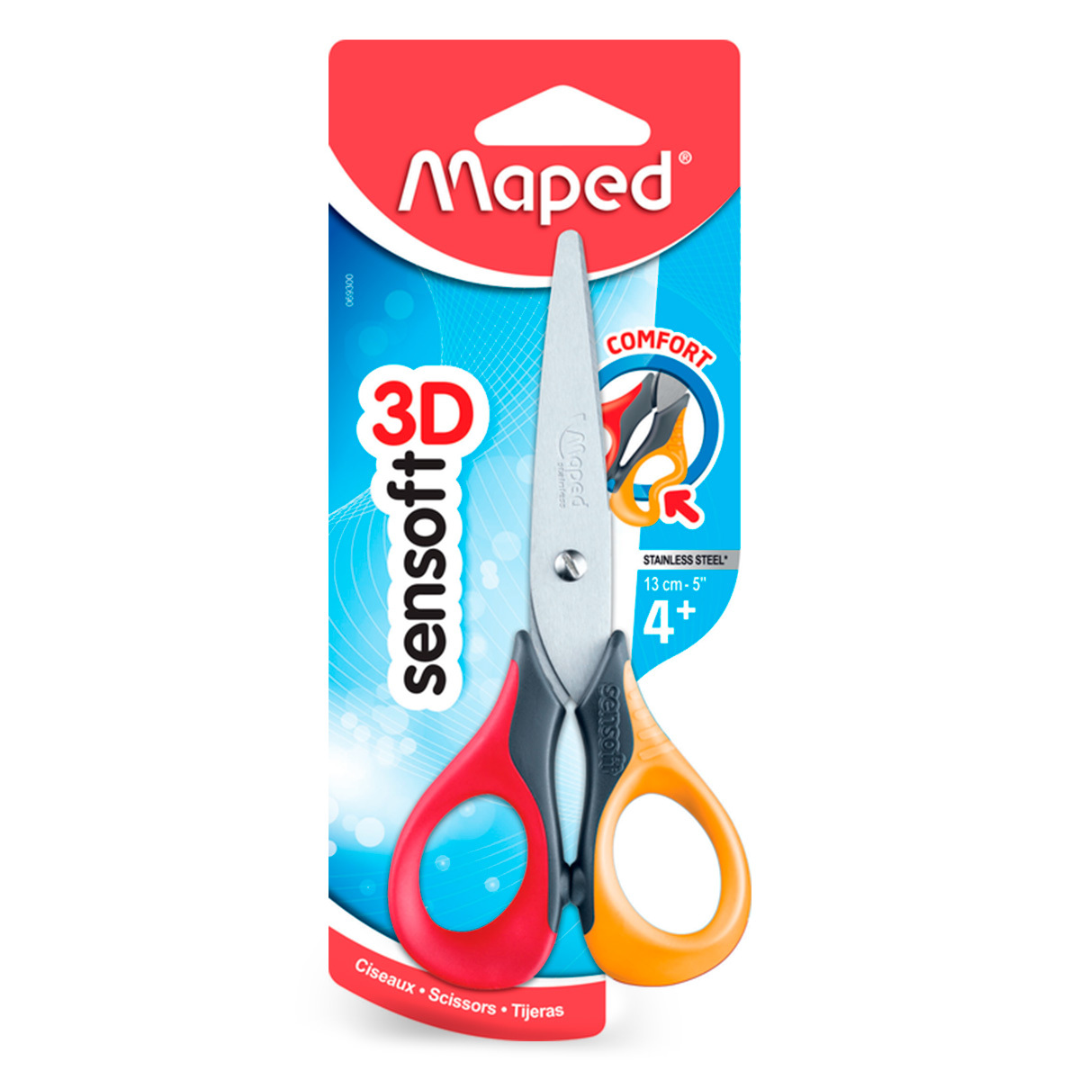 TIJERA MAPED SEN-SOFT (5 PULGADAS, FLEX)