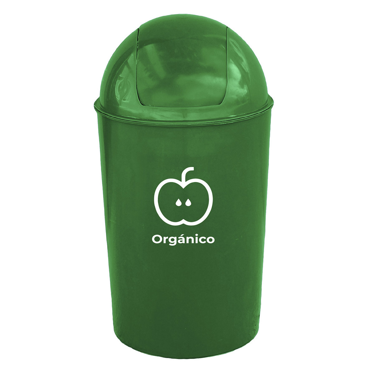 BASURERO SWING 35 LTS RECICLA ORGANICO VERDE