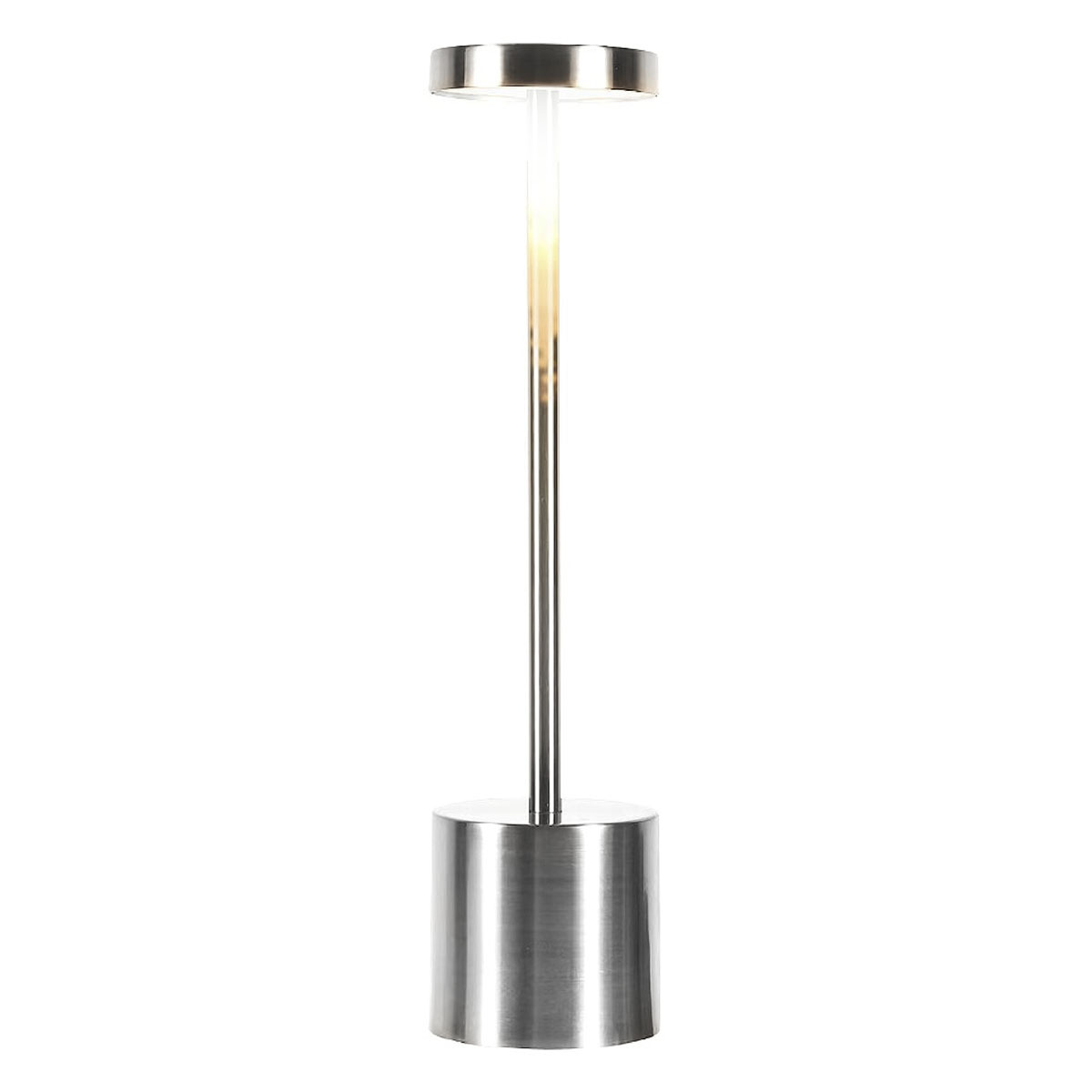 LAMPARA DE MESA 3W PLATA 3DTTLLED12DCCCPL