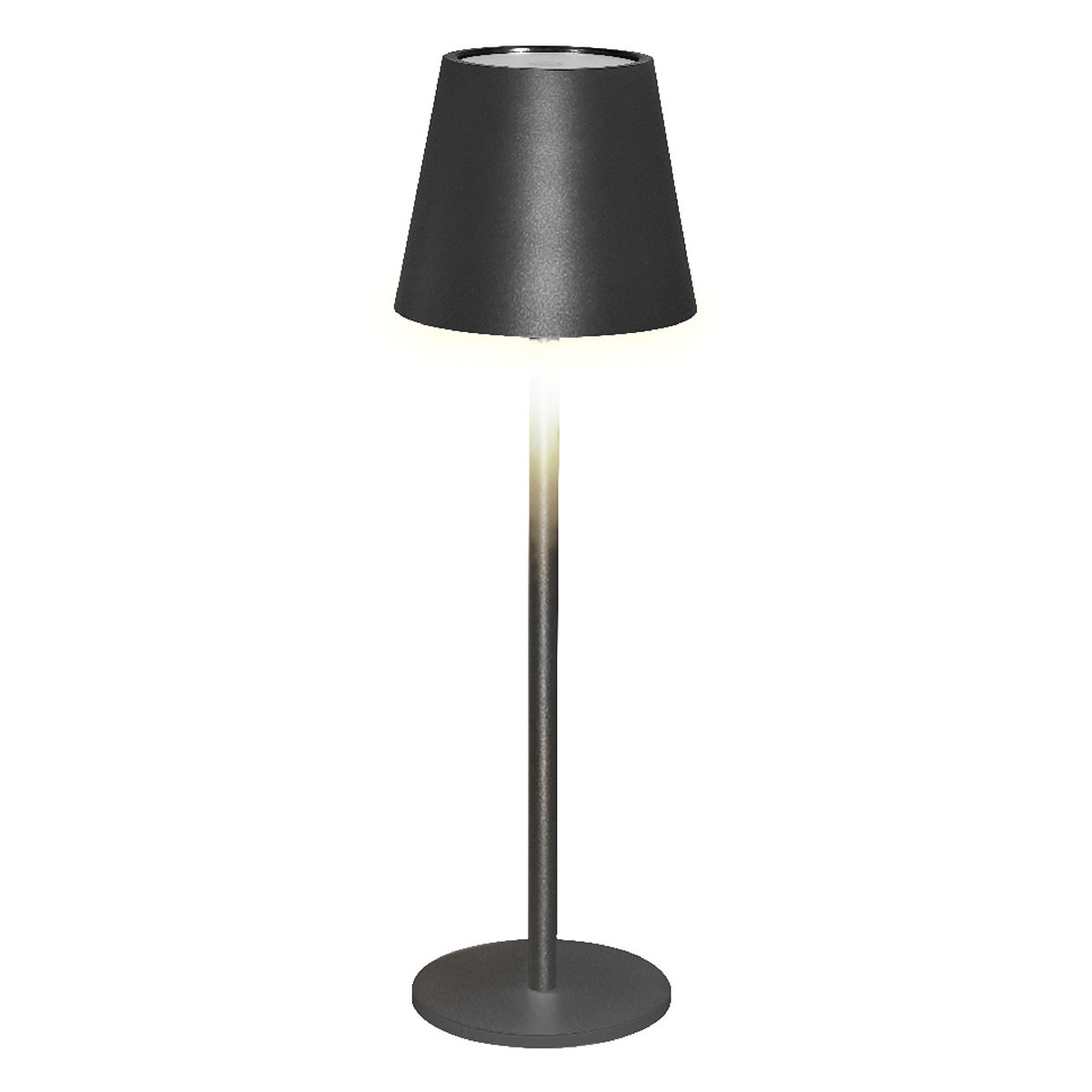LAMPARA DE MESA TOUCH LED 3W NEGRO  5DTTLLED11DCCCN