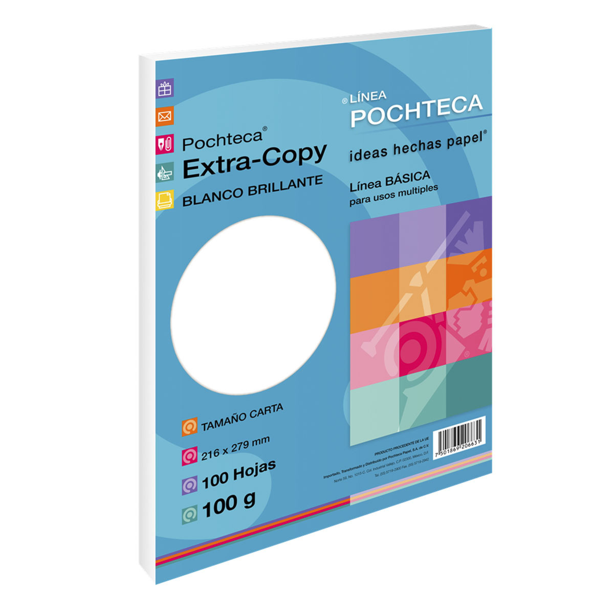 PAPEL EXTRA-COPY BRILLANTE 100G CTA 100 HJS (COUCHE)