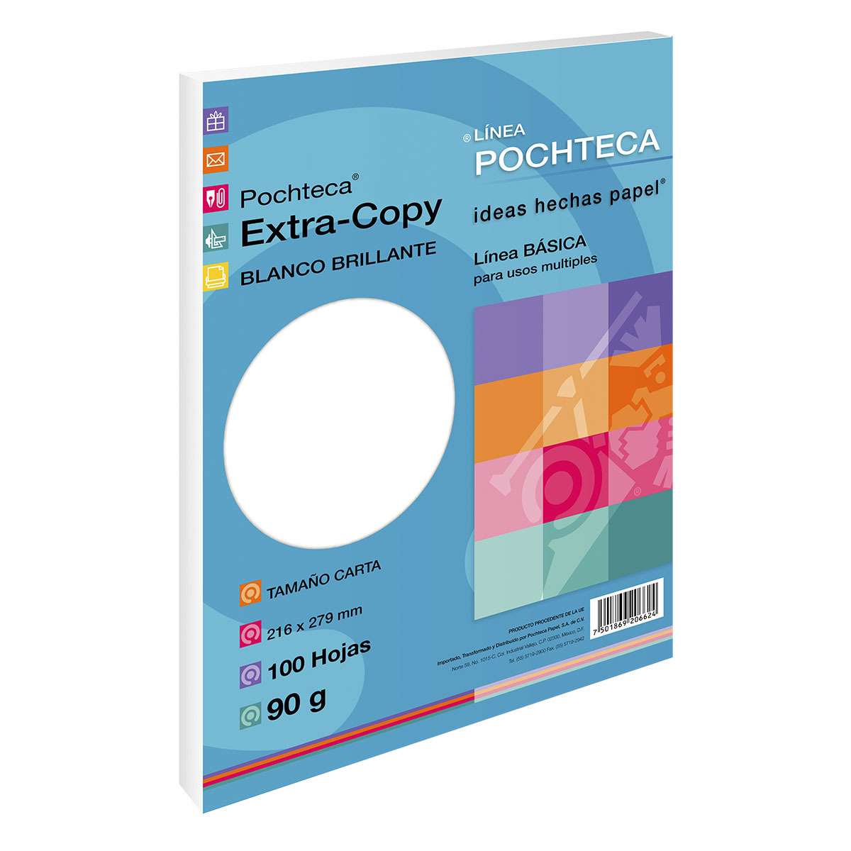 EXTRA COPY BLANCO MATE 90G 100HJS