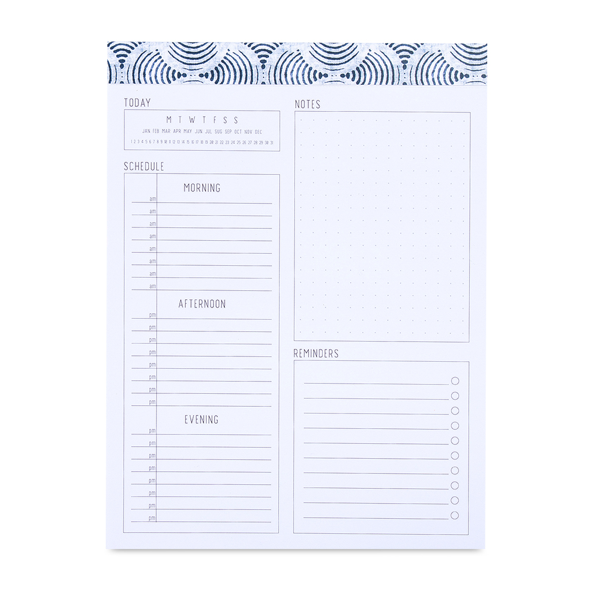 PLANIFICADOR DIARIO CRE8 60H COLECCION AZUL