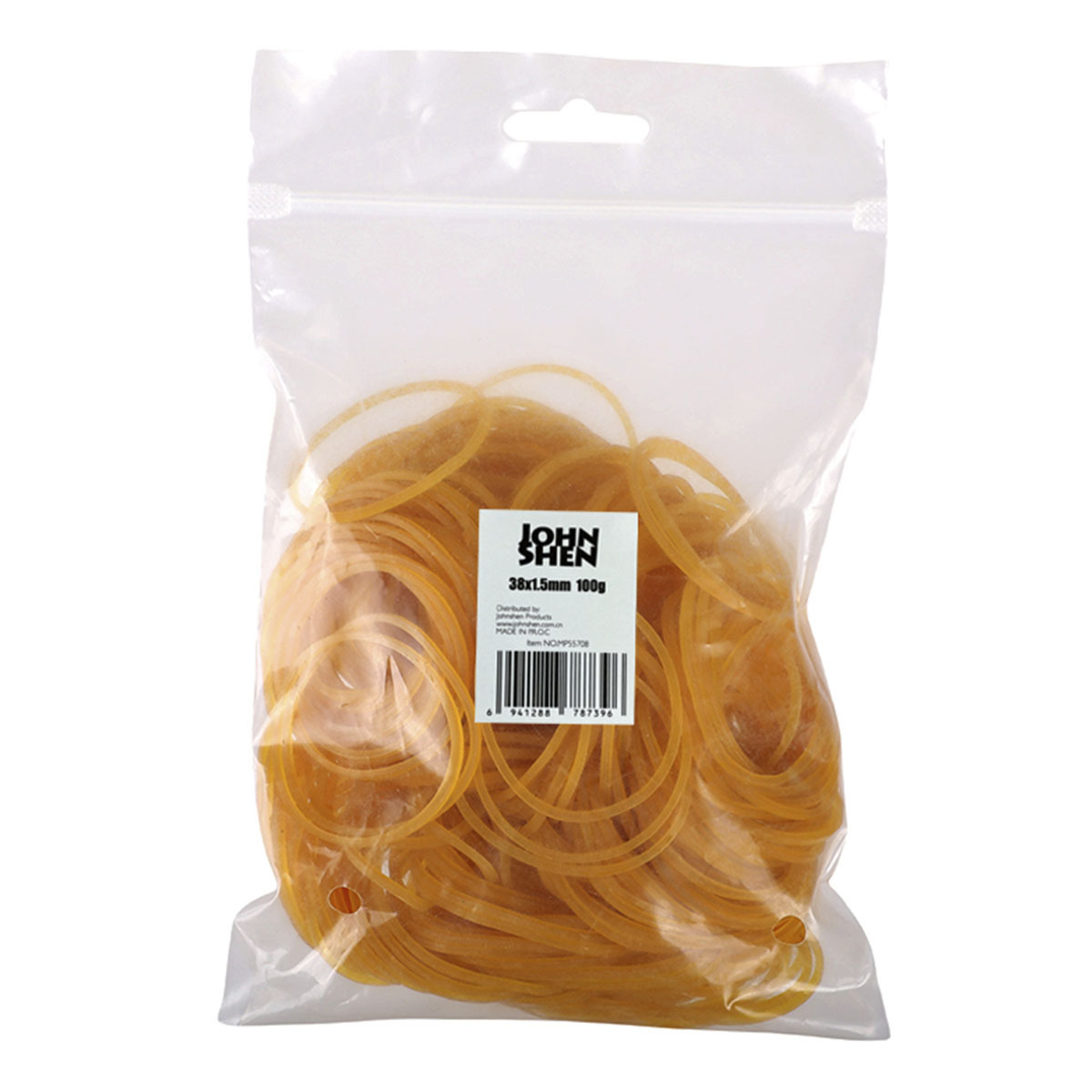 HULES DE NATURAL 38MM 100GR BOLSA