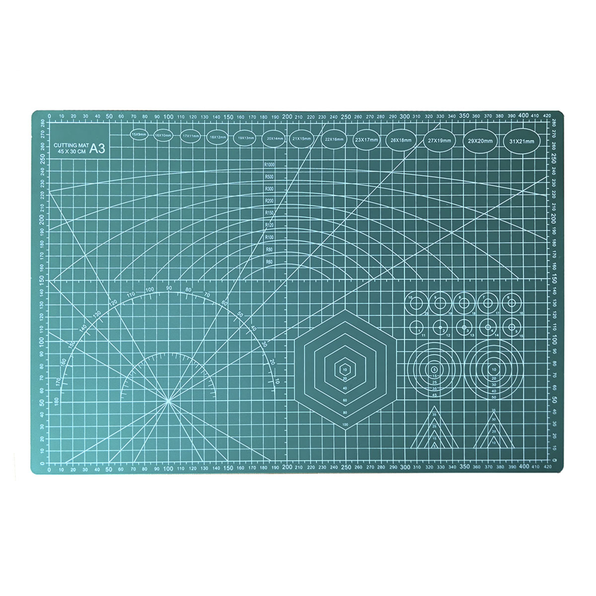 TABLA DE CORTE OFFICE DEPOT A3 (45*30*0.3cm) PVC COLOR VERDE