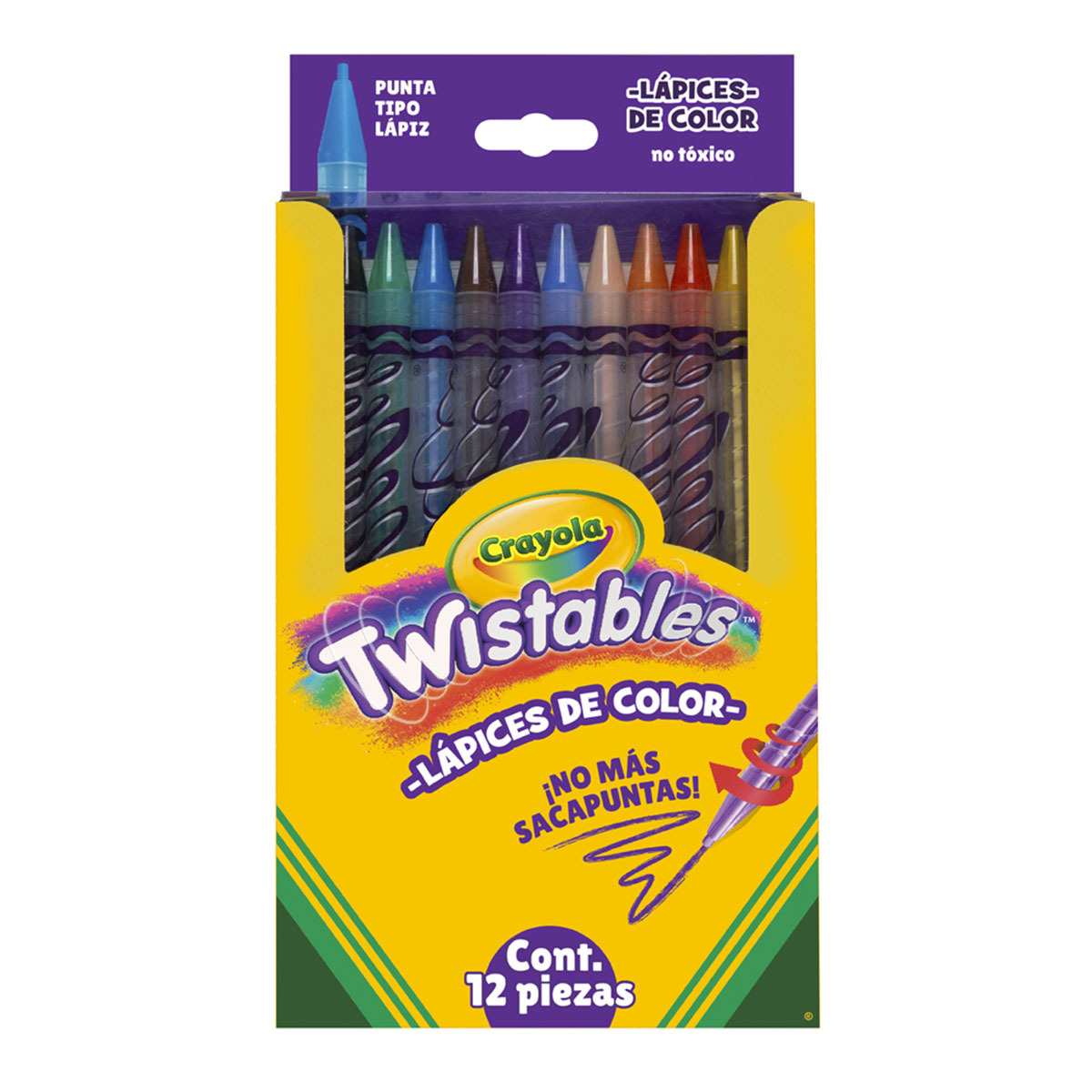TWISTABLES E12 LAPICES COLORES