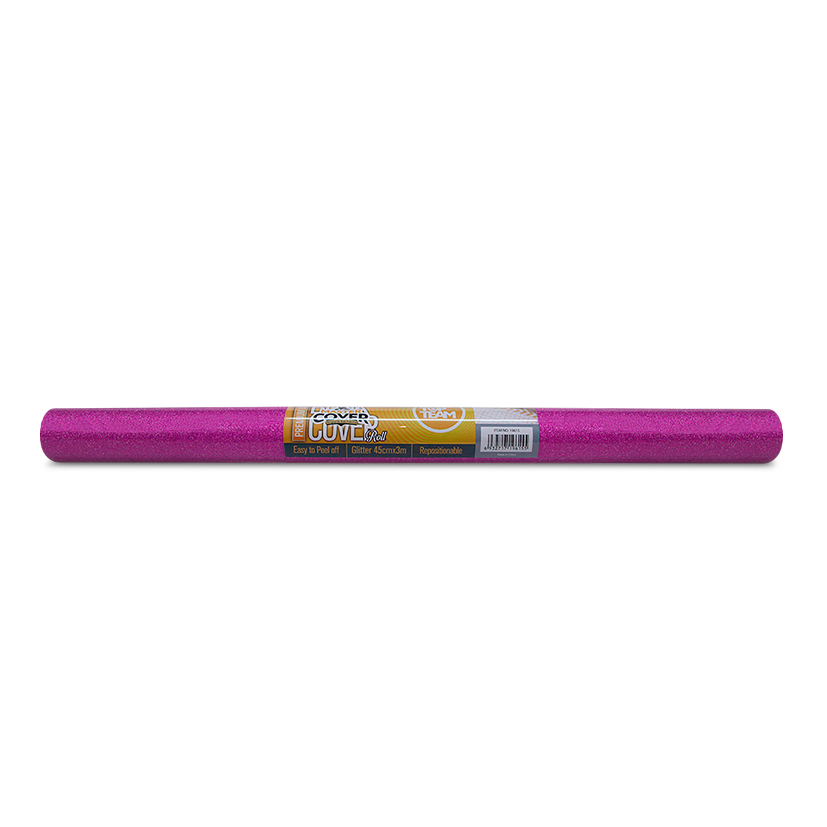 ROLLO ADHESIVO GLITTER ROSA TOP TEAM 5 MTS