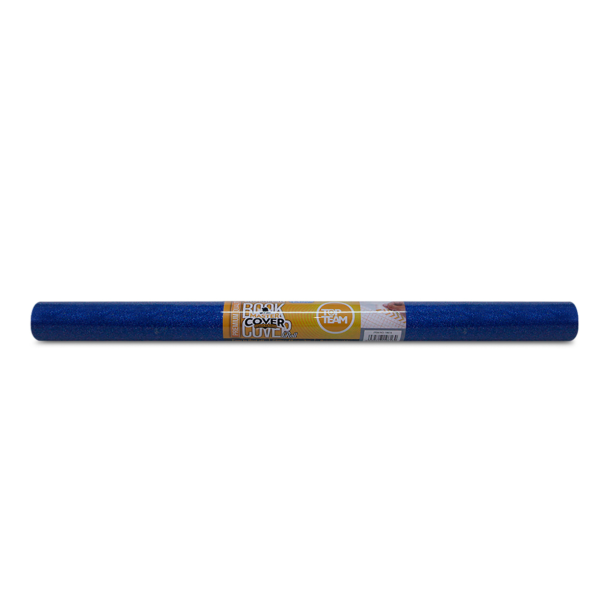 ROLLO ADHESIVO GLITTER AZUL TOP TEAM 5 MTS