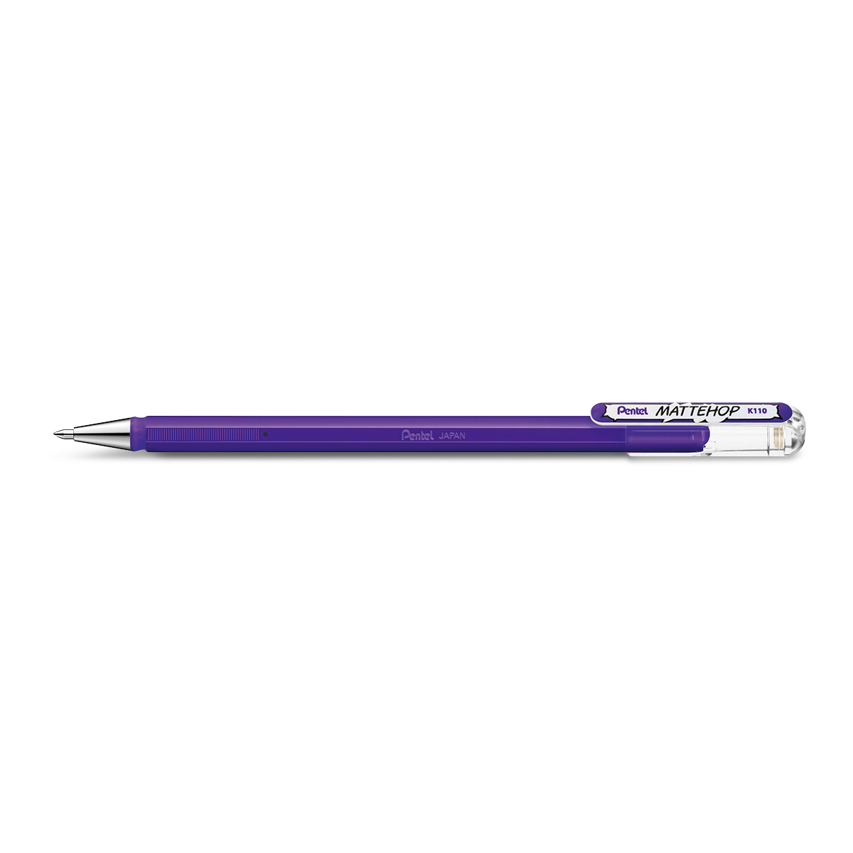 BOLIGRAFO PENTEL MATTE HOP 1.0MM MORADO 1U