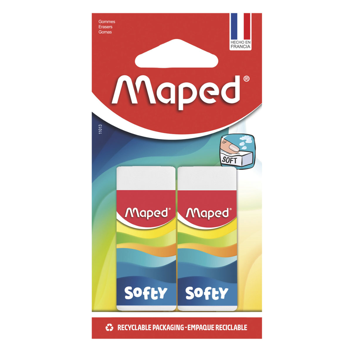 BORRADOR MAPED SOFTY 2U