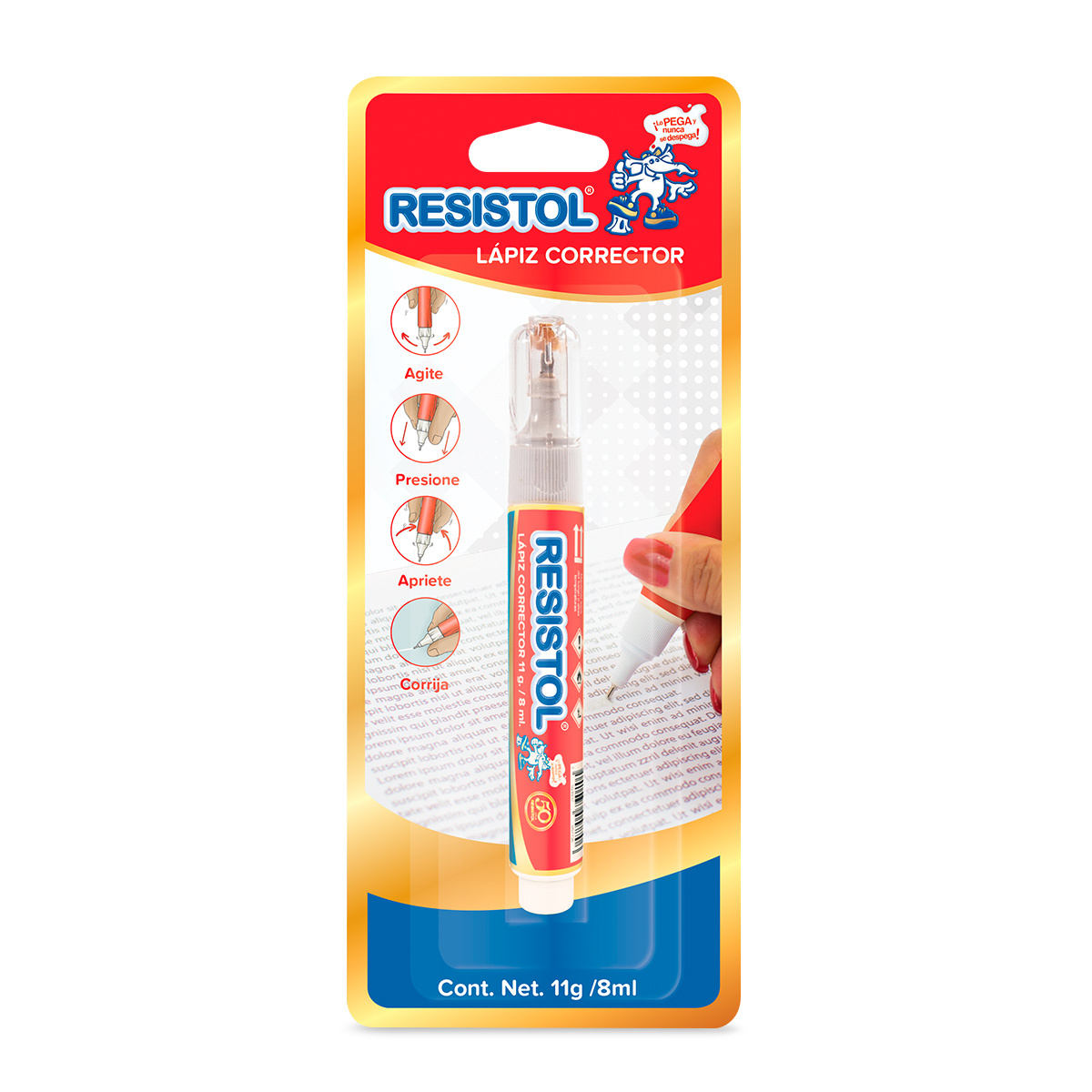 LAPIZ CORRECTOR RESISTOL