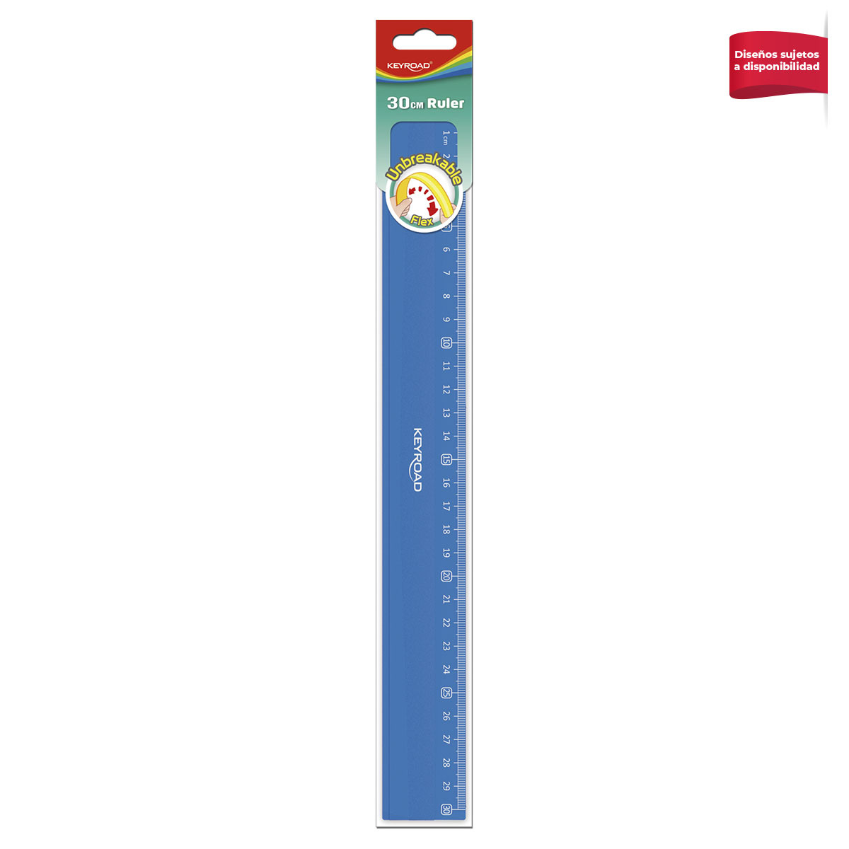 REGLA KEYROAD IRROMPIBLE 30CMS