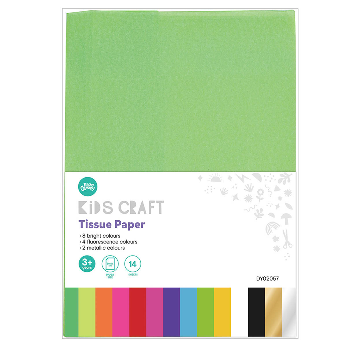 PAPEL KIDS CRAFT CHINA 70GRS 14H