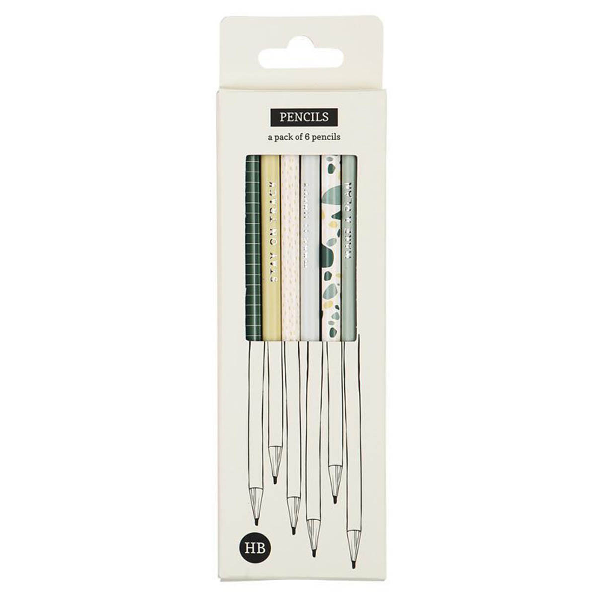 LAPIZ GRAFITO ECONOVO HB 6U