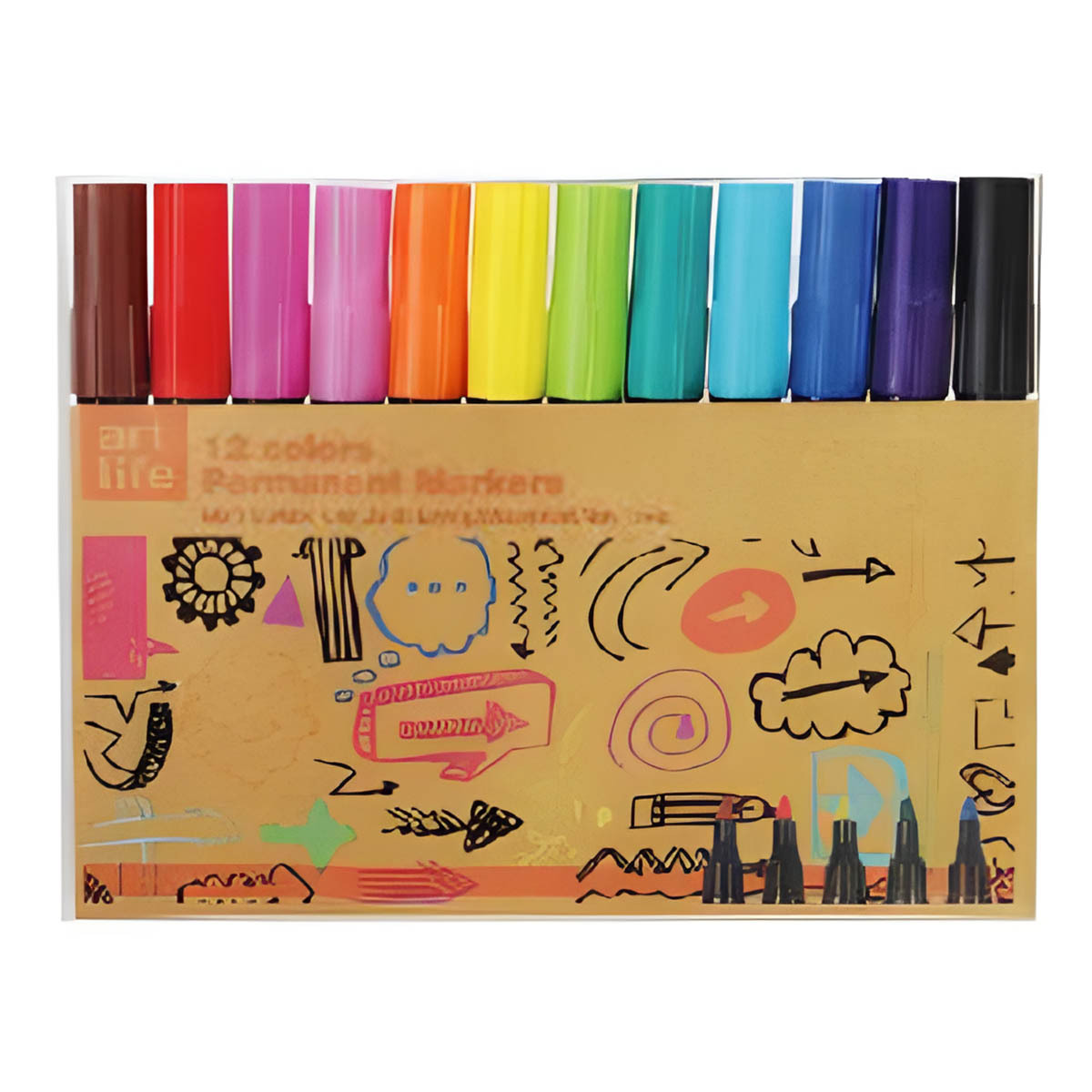 MARCADORES PERMANENTES TREE IN ART 12U