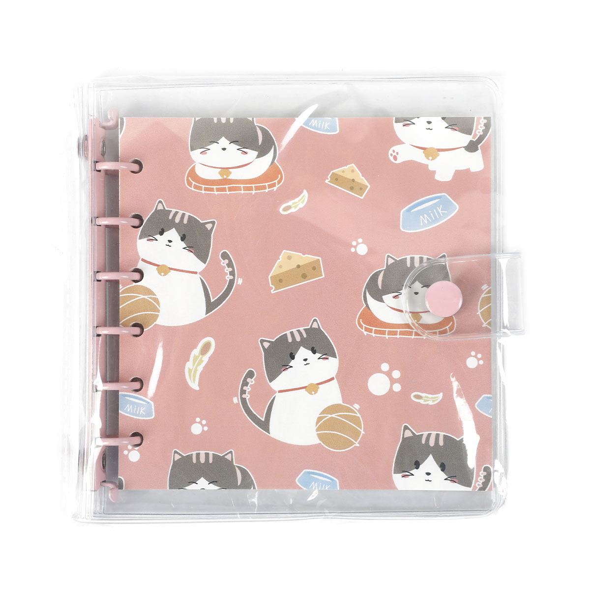 LIBRETA CUADRADA BEIFA GATO 80GR 80H