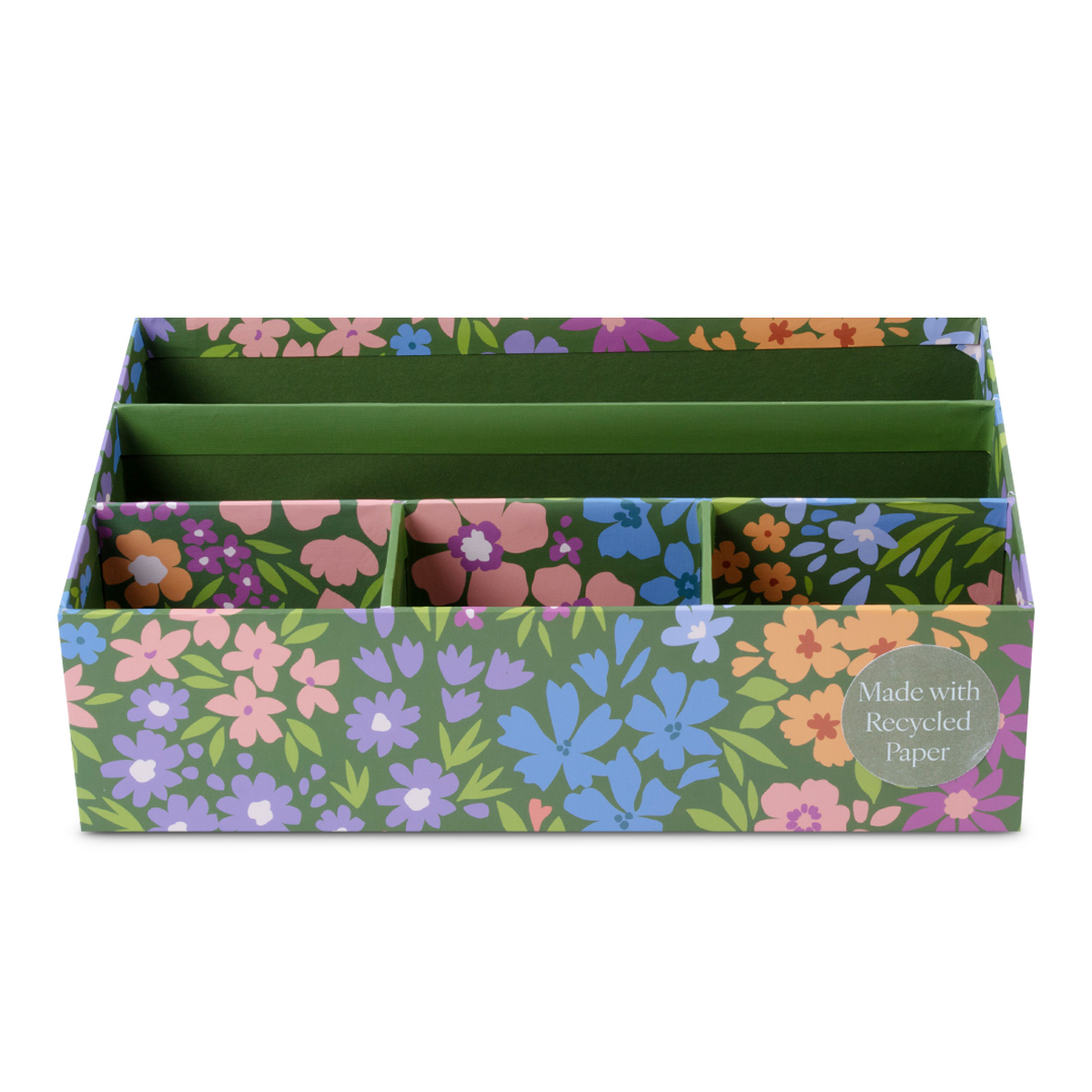 ORGANIZADOR DE ESCRITORIO CRE8 COLECCION FLORES