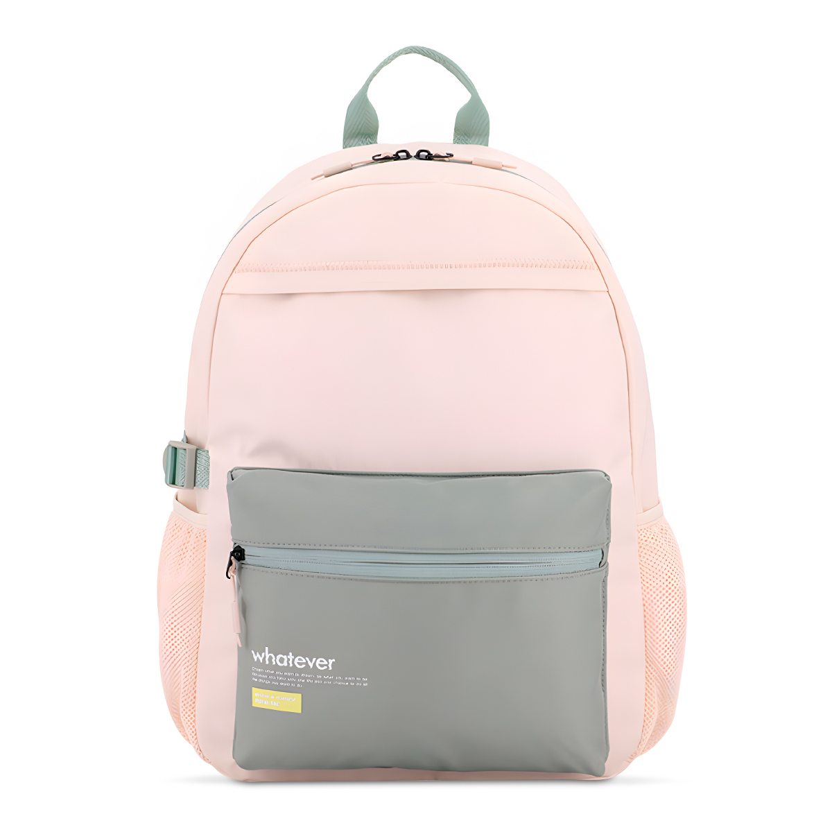 MOCHILA ROYALSAC ROSADO CON GRIS