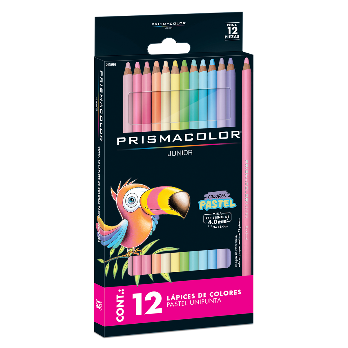 LAPICES DE COLOR PRISMACOLOR PASTEL 12U
