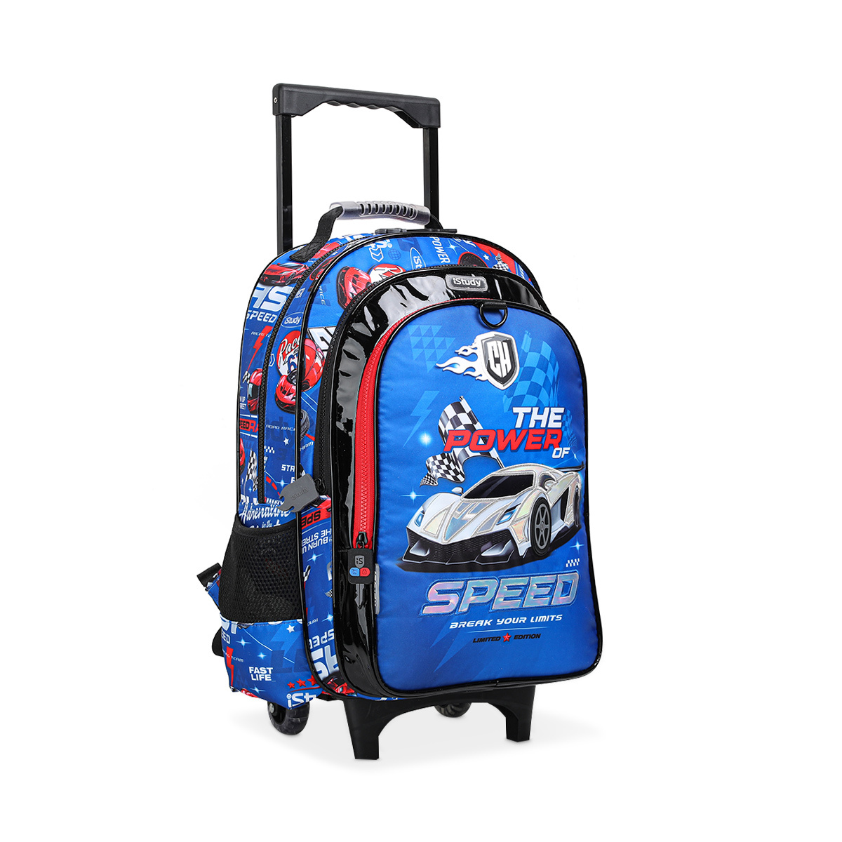 MOCHILA CON RODOS ISTUDY 17  CARRO