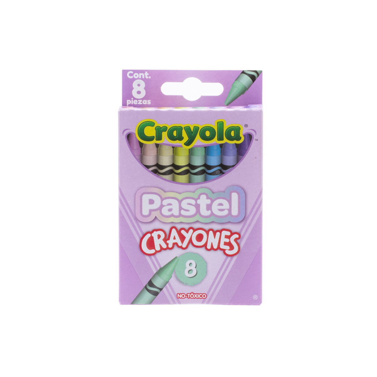 CRAYONES CRAYOLA PASTEL 8U
