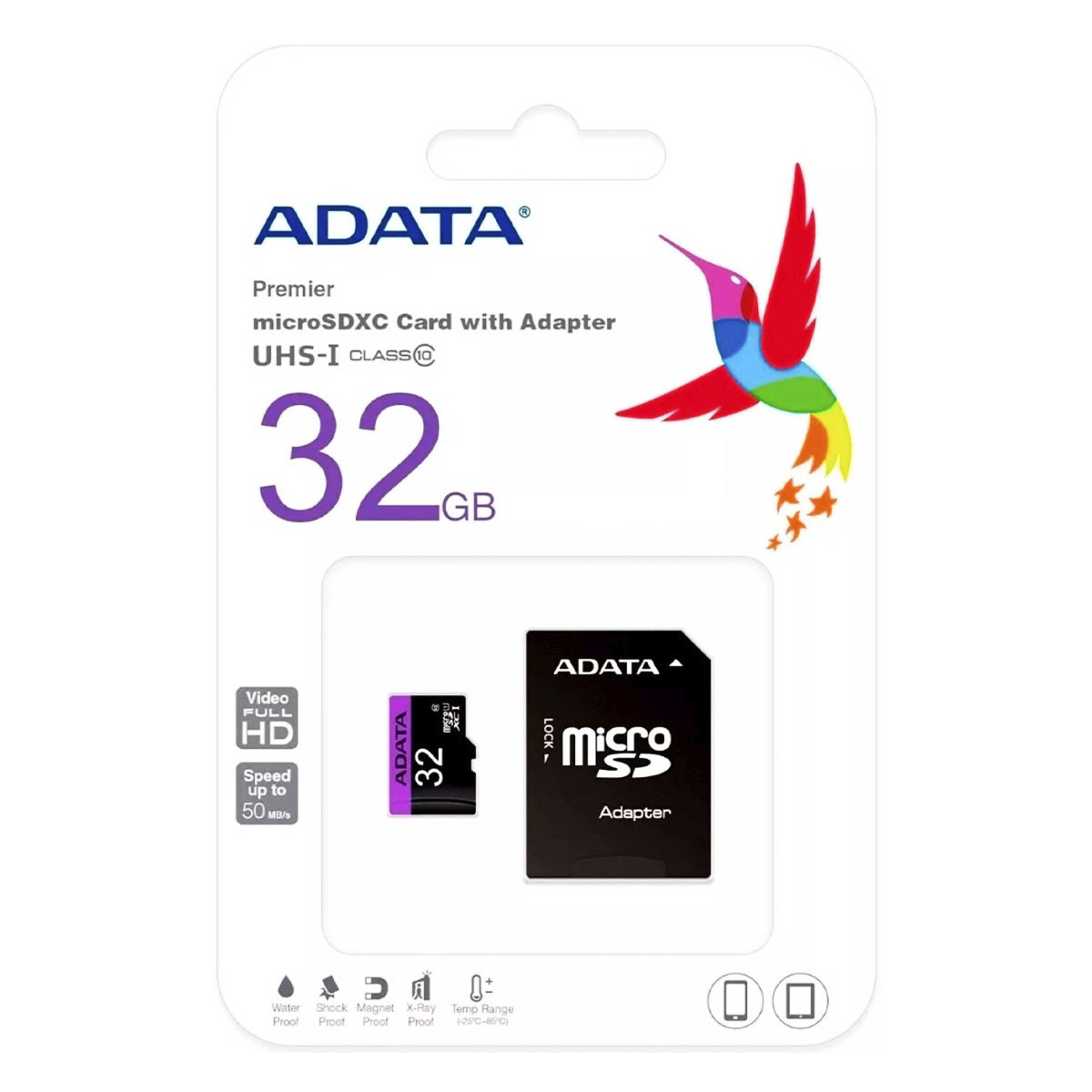 MEMORIA ADATA MICRO SD 32GB AUSDH32GUICL10A