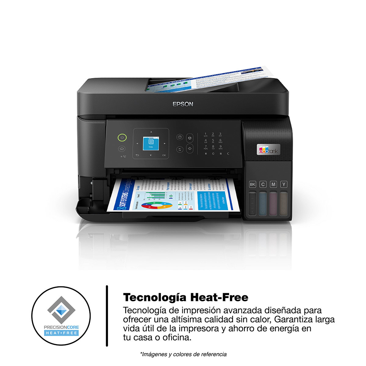 Escanea IMPRESORA MULTIFUNCIONAL EPSON L5590 TANQUE DE TINTA (IMPRIME, COPIA Y ...
