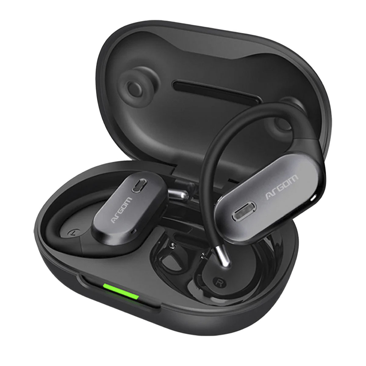 AUDIFONOS ARGOM SKEIPODS E90 NEGRO