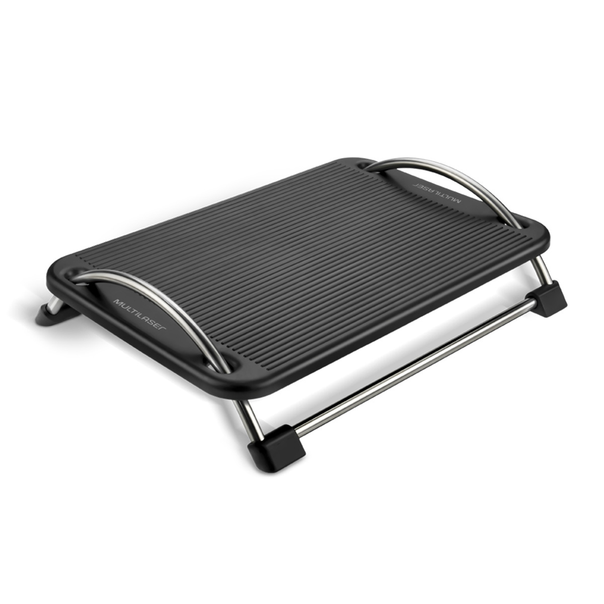 DESCANSO MULTILASER DE PIE ERGONOMICO RECLINABLE NEGRO AC059