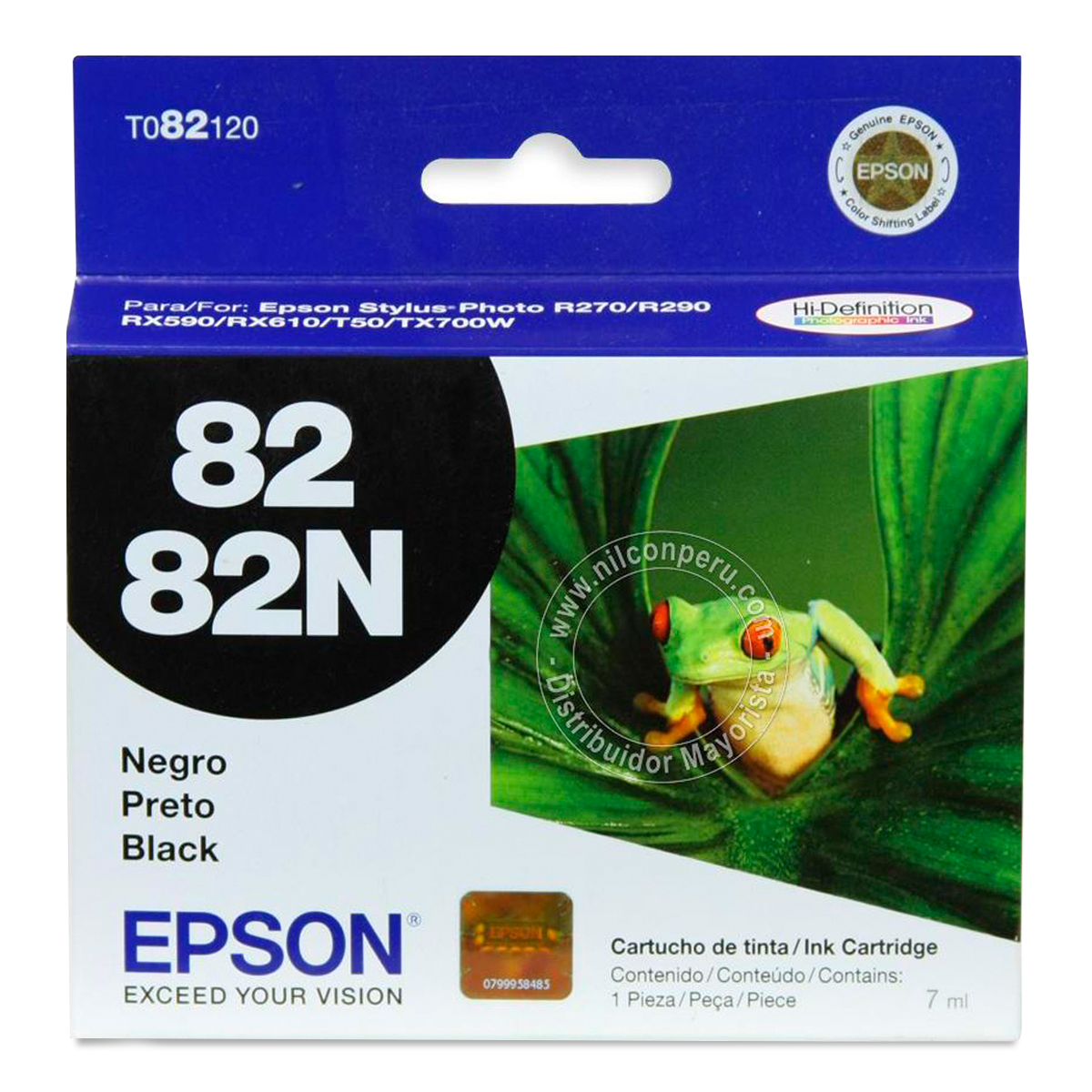 CARTUCHO EPSON 82N (NEGRO)