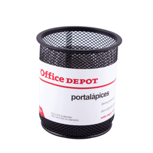 PORTA LAPICES (MESH, NEGRO)