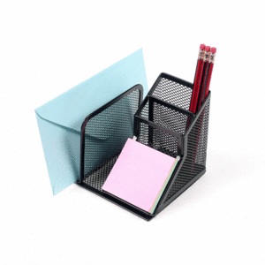 ORGANIZADOR DE ESCRITORIO (NEGRO, MESH)