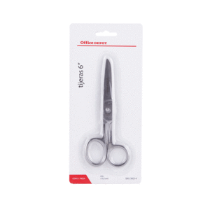 TIJERA DE ACERO OFFICE DEPOT (6 PULGADAS) TIJERA DE ACERO OFFICE DEPOT (6 PULGADAS)