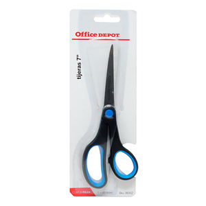 TIJERA 7" ESTUDIANTIL CON GRIP OFFICE DEPOT