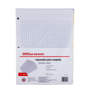 REPUESTO DE HOJAS T/CARTA 100 HJS C7 OFFICE DEPOT VALUE REPUESTO DE HOJAS T/CARTA 100 HJS C7 OFFICE DEPOT VALUE