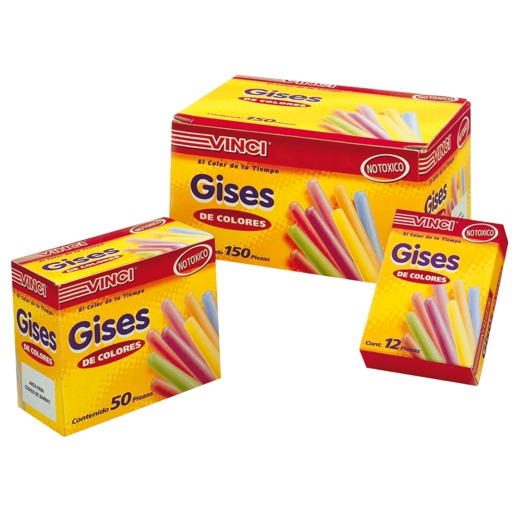 GISES DE 12 COLORES SURTIDOS