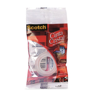 SCOTCH CINTA CRISTAL EN BOLSA, 18 MM X 10 M SCOTCH CINTA CRISTAL EN BOLSA, 18 MM X 10 M