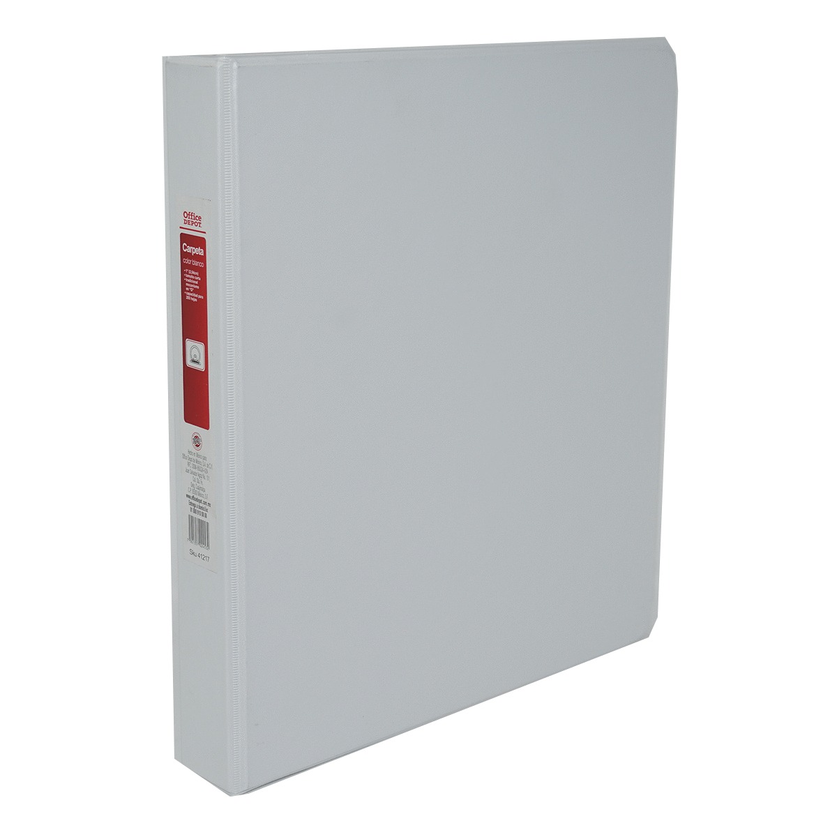 CARTAPACIO OFFICE DEPOT 1 PULGADA (CARTA, BLANCA)