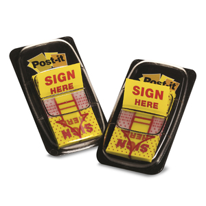 POST-IT BANDERITAS ADHESIVAS FLECHA FIRMA, 2 PADS POST-IT BANDERITAS ADHESIVAS FLECHA FIRMA, 2 PADS