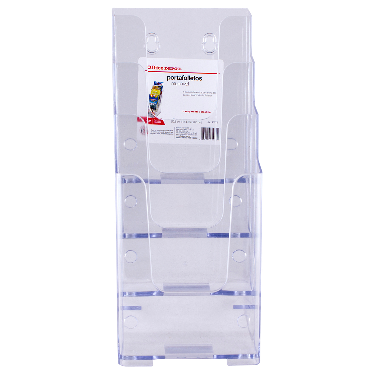 PORTA FOLLETOS OFFICE DEPOT
