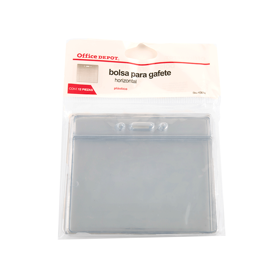 ACCESORIO PARA GAFETE (BOLSA HORIZONTAL, PLASTICO)