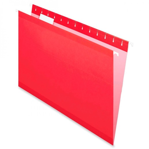 FOLDER COLGANTE OFICIO PENDAFLEX C/REF.ROJO 25 U