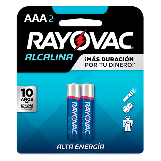 PILA RAYOVAC ALCALINA  AAA