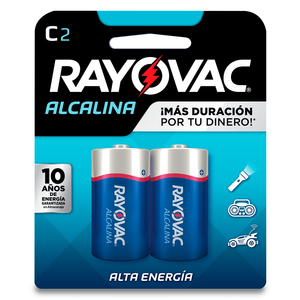 PILA RAYOVAC (ALCALINA C BLISTER CON 2 PIEZAS) PILA RAYOVAC (ALCALINA C BLISTER CON 2 PIEZAS)