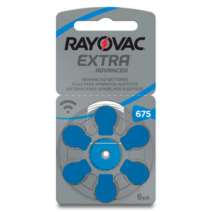 PILA RAYOVAC AUDITIVA L675ZA BLISTER CON 6 PIEZAS PILA RAYOVAC AUDITIVA L675ZA BLISTER CON 6 PIEZAS