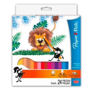 LAPIZ PAPER MATE (LARGO, COLOR, CAJA 24 UNIDADES) LAPIZ PAPER MATE (LARGO, COLOR, CAJA 24 UNIDADES)