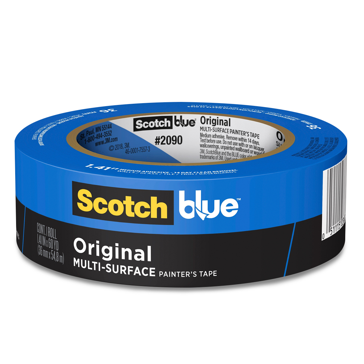 MASKING TAPE SCOTCH AZUL 1.5 X 60YDS