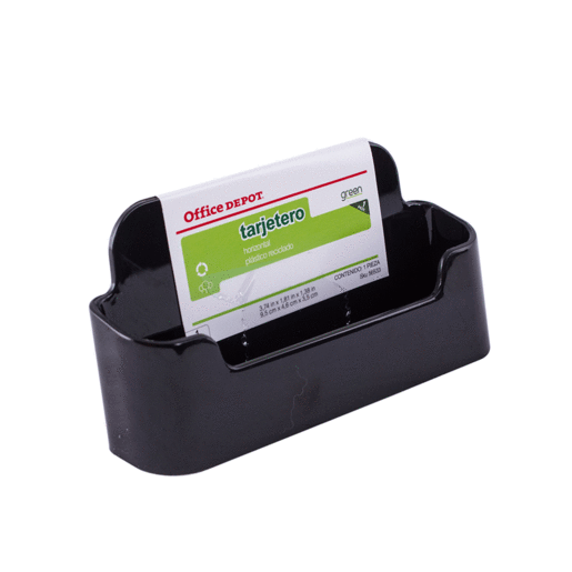 TARJETERO PLASTICO RECICLADO