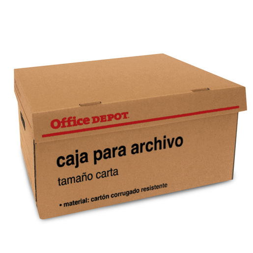 CAJA PARA ARCHIVO OFFICE DEPOT (CARTA)