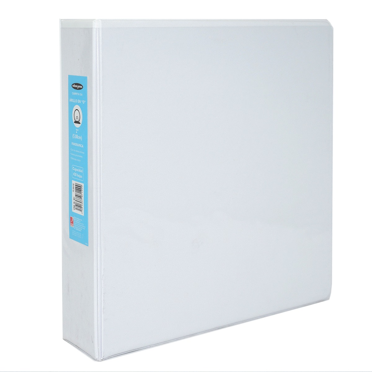 CARTAPACIO WILSON JONES (2 PULGADAS, COLOR BLANCO)